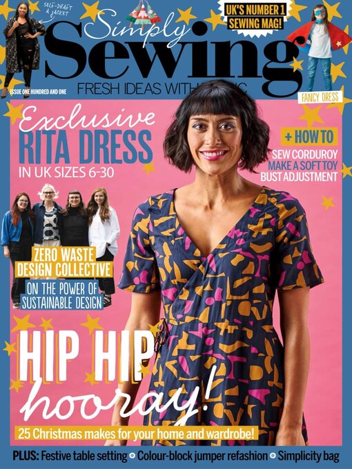 Cover image for Simply Sewing